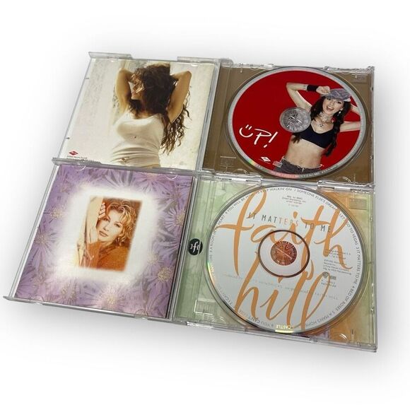 Vintage CD Lot of 4 Country Music Women Artists Reba Trisha Faith Shania GUC - Picture 9 of 11